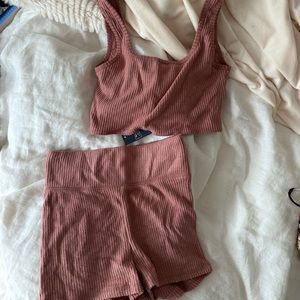 abercrombie and fitch sleep set